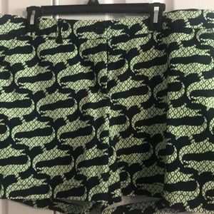 Crown and Ivy shorts and authentic T-shirt